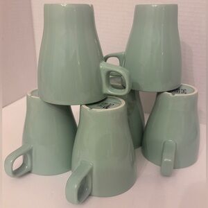 IKEA Of Sweden sea foam green ceramic Coffee mugs Replacement 6 piece set. 21533